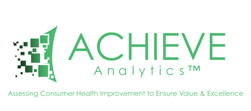 ACHIEVE Analytics Logo- ACHIEVE Analytics- Assessing Consumer Health Improvement to Ensure Value & Excellence